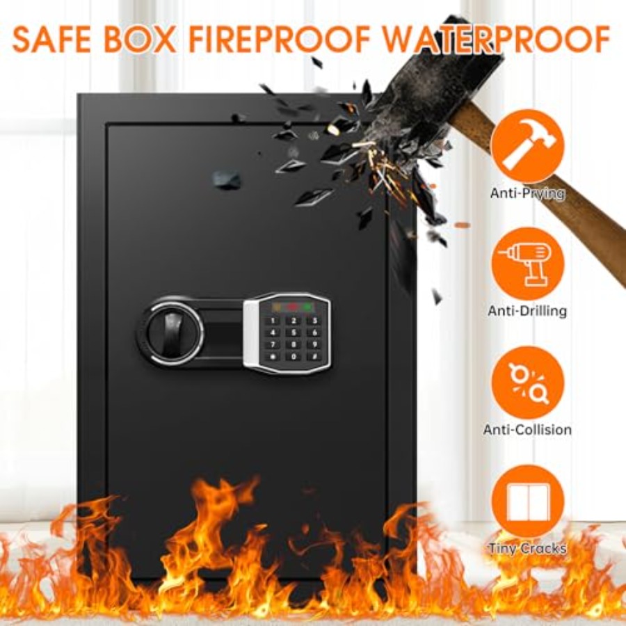 Home security safe: 3.4 cu ft  - Safe Box Digital 评论和价格