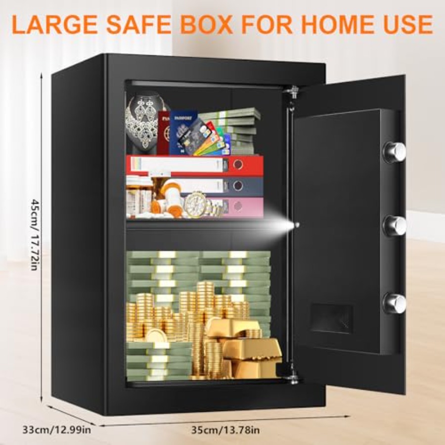 Home security safe: 3.4 cu ft  - Safe Box Digital 评论和价格