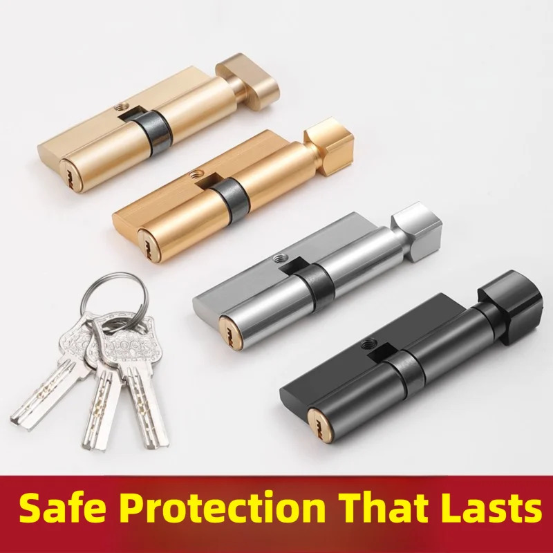 Wooden Door Lock Cylinder with - Home Security For Doors 评论和价格