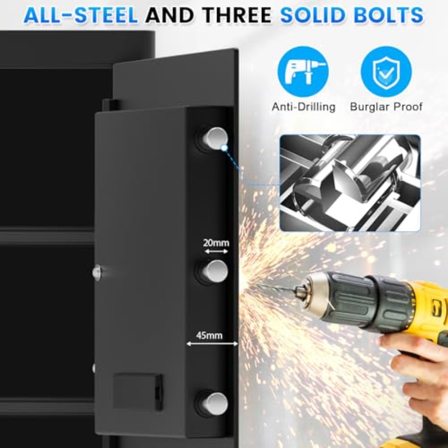 Home office fireproof waterpro - Safe Box Digital 评论和价格