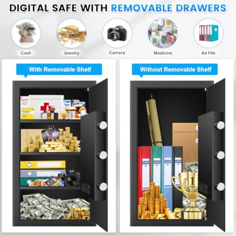 Home office fireproof waterpro - Safe Box Digital 评论和价格