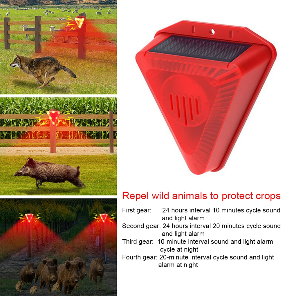 Outdoor Solar Alarm Light 6LED - Barking Dog Alarm 评论和价格