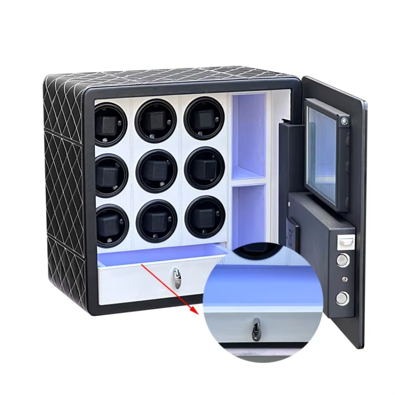New High-End Fiber Leather Arm - Safe Box Digital 评论和价格