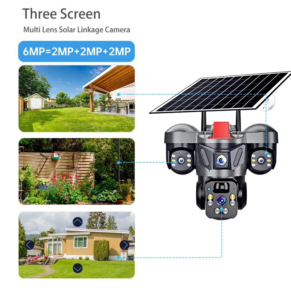 KERUI V380 Pro Outdoor PTZ 6MP - Home Security For Windows 评论和价格
