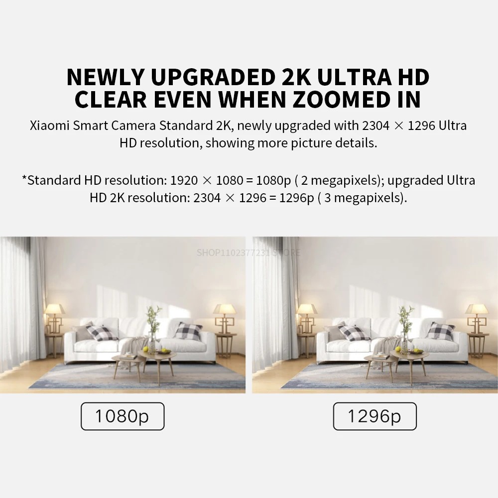 XIAOMI Smart IP Camera Standar - Home Security Camera Xiaomi 评论和价格