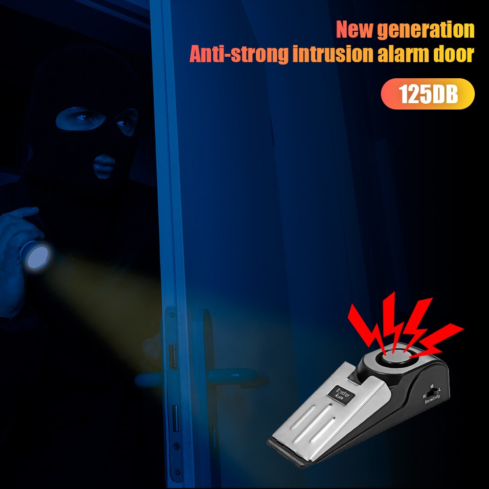 Wireless Door Stop Alarm Syste - Home Security Systems Wireless 评论和价格