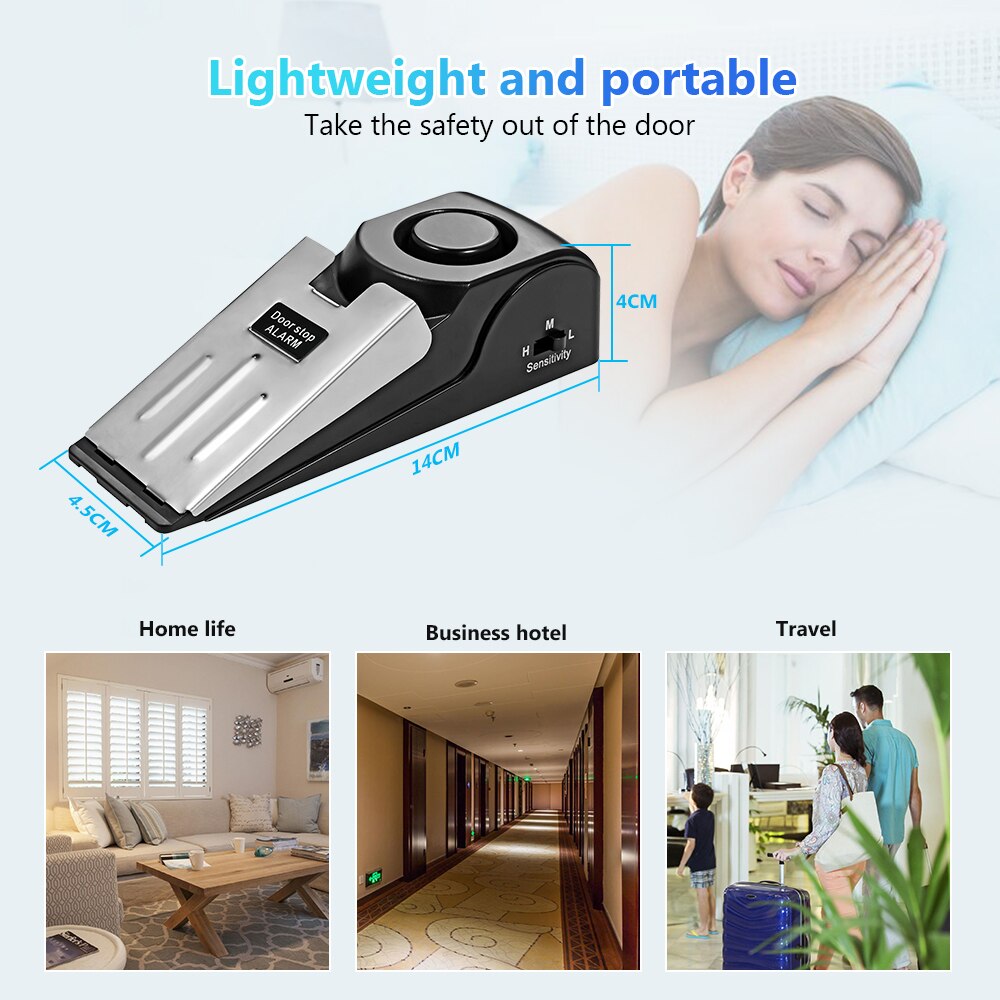 Wireless Door Stop Alarm Syste - Home Security Systems Wireless 评论和价格