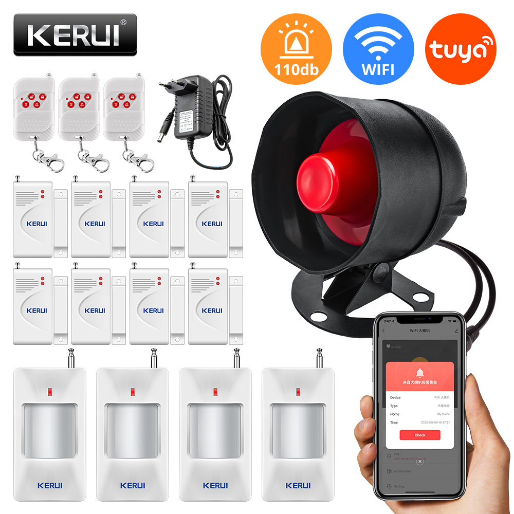 KERUI Tuya WIFI Loudly Speaker - Home Security For Windows 评论和价格