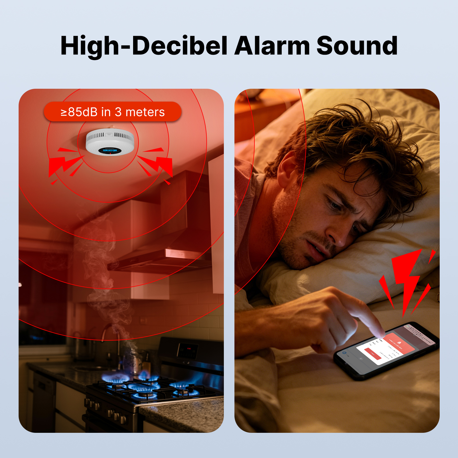 MOES Tuya Zigbee Smart Smoke C - Home Security And Monitoring 评论和价格