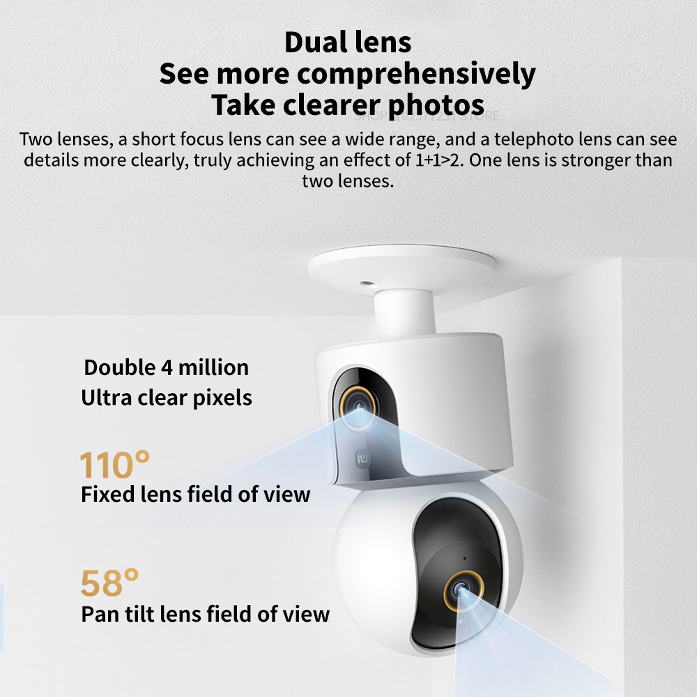 2025 Xiaomi Smart Camera C500  - Home Security Camera Xiaomi 评论和价格