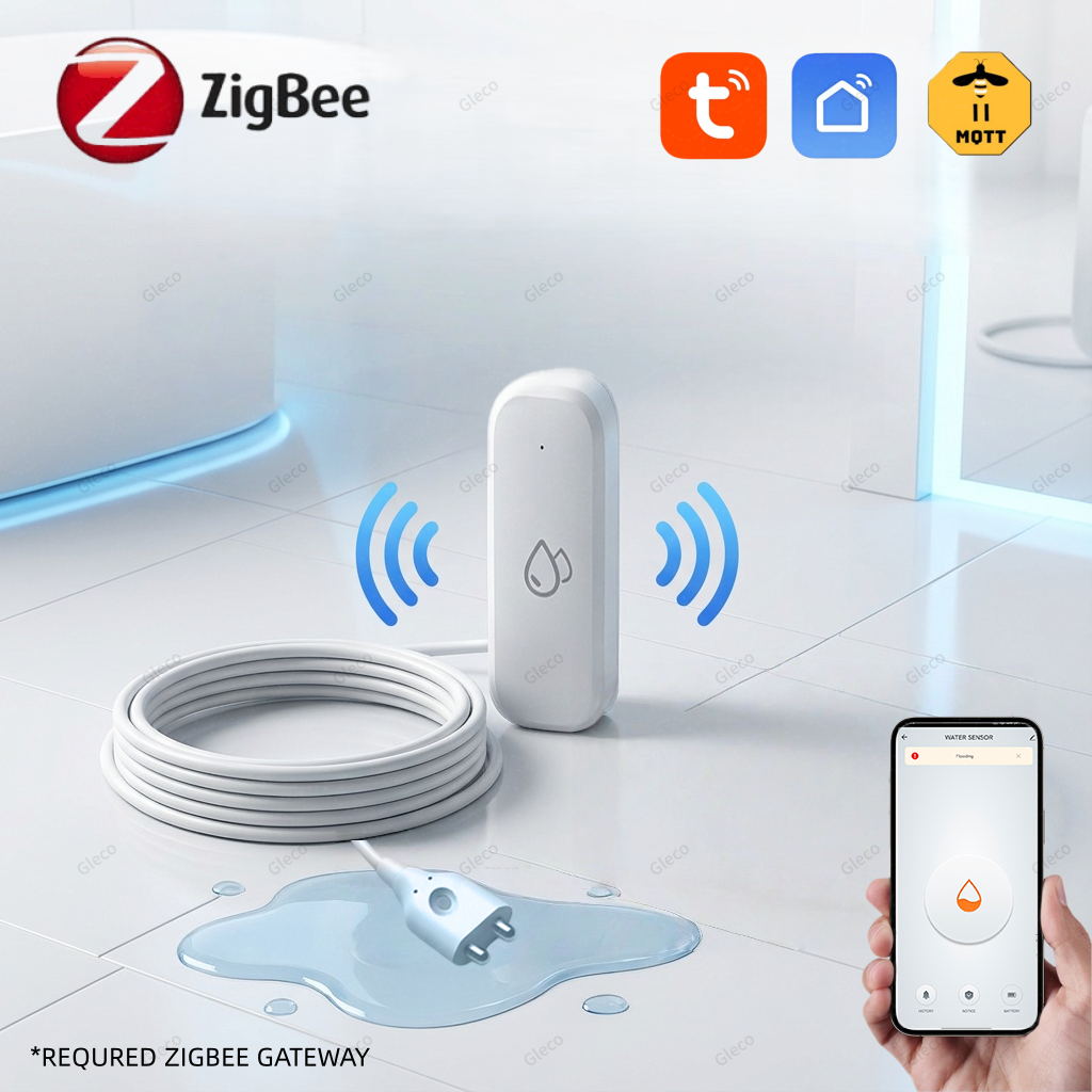 Tuya Zigbee Water Leak Sensor  - Home Security And Monitoring 评论和价格