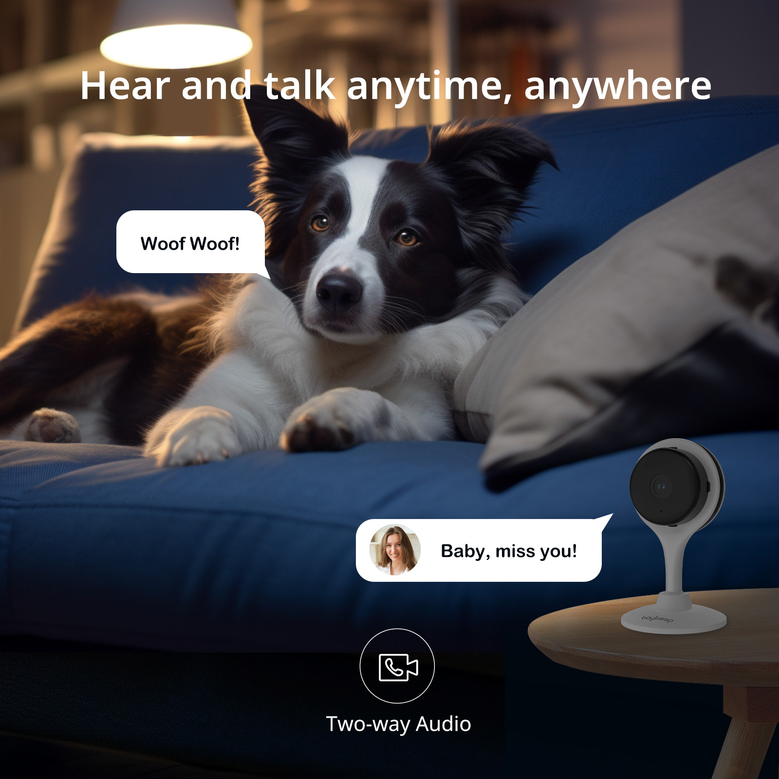 BoyKeep Surveillance Camera 3M - Home Security Camera Xiaomi 评论和价格