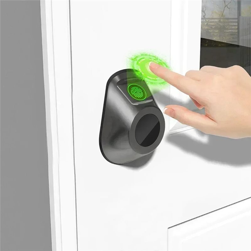 B03B-Fingerprint Door Lock Wit - Home Security Options 评论和价格