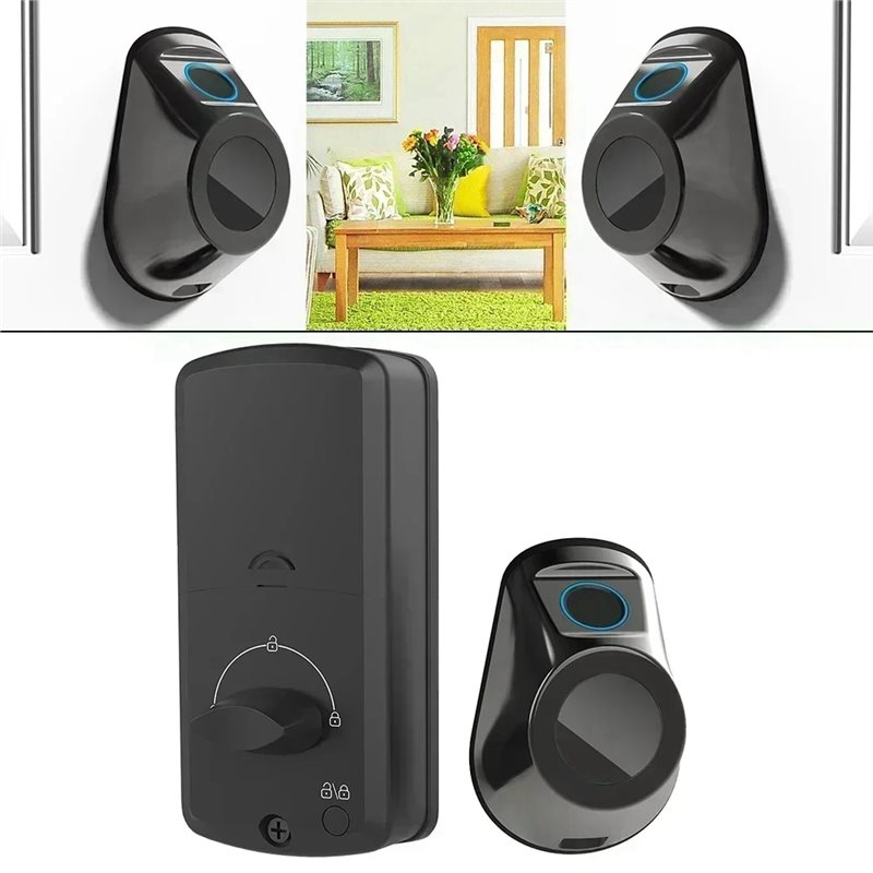 B03B-Fingerprint Door Lock Wit - Home Security Options 评论和价格