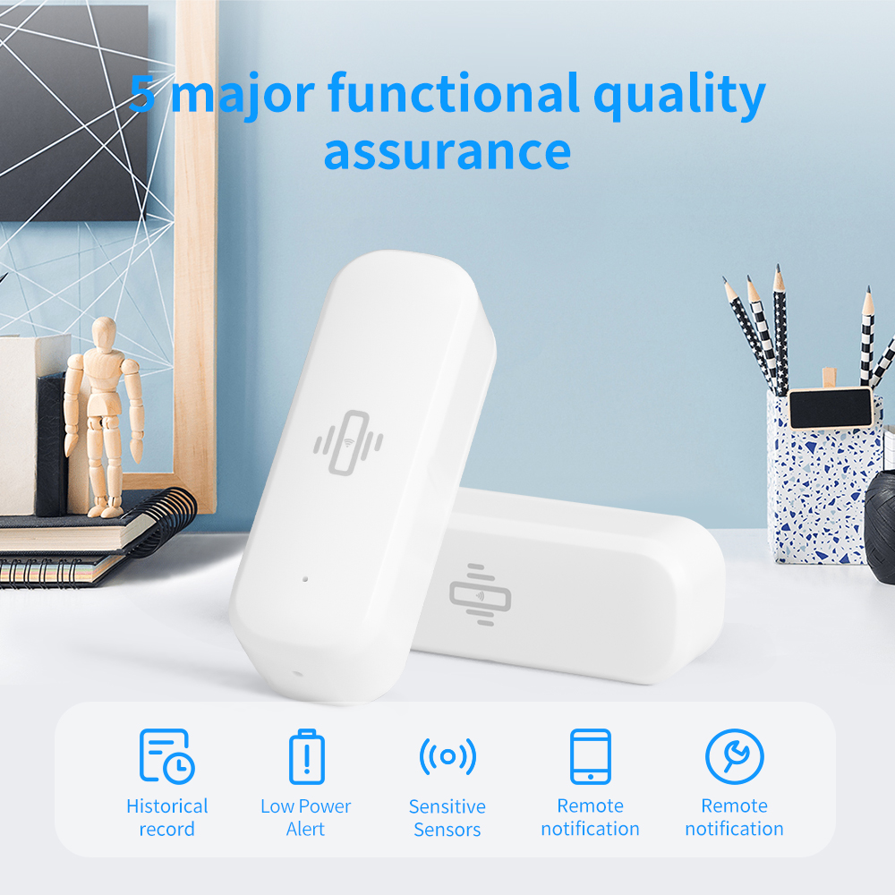 Tuya Smart Devices WiFi Vibrat - Home Security And Monitoring 评论和价格