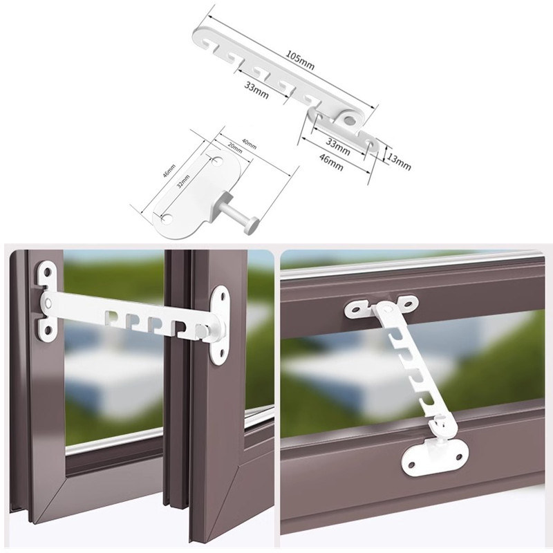 New Inner Window Limiter Latch - Home Security For Windows 评论和价格