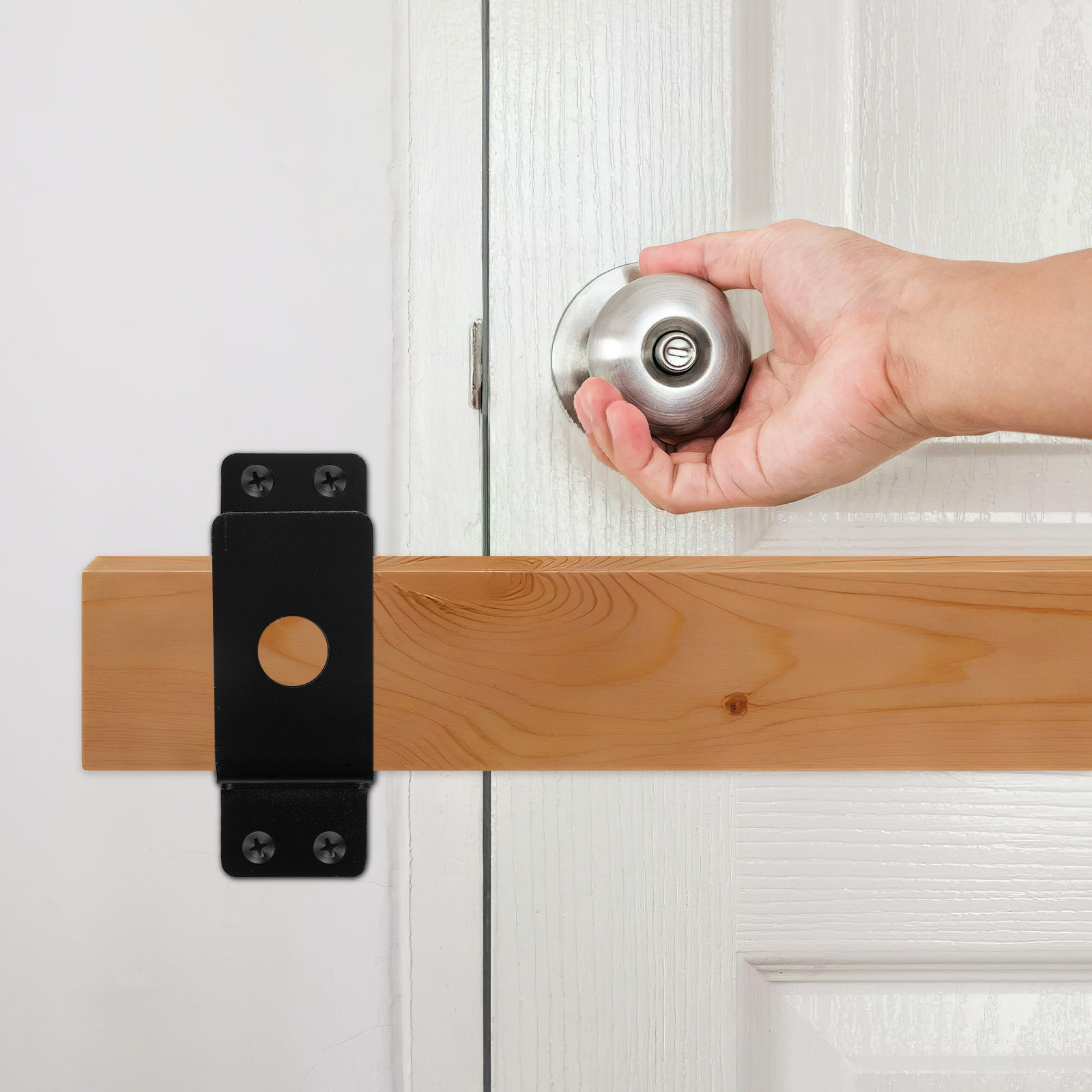 1Set Heavy Duty U Shaped Door  - Home Security Bars 评论和价格